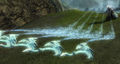 Modified projectiles with icy trails.