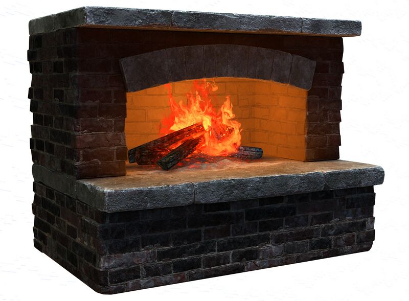 File:Simple Brick Fireplace.jpg