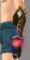 Default appearance from side, including effect after stowing a weapon
