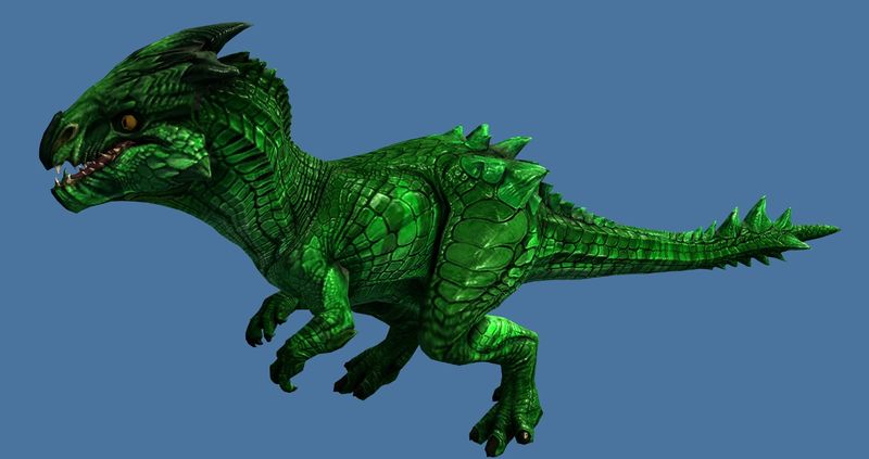 File:Mini Green Raptor Hatchling.jpg