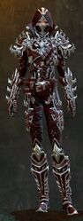Suffused Obsidian armor (medium) human female front.jpg