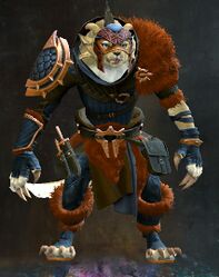 Rift Hunter armor charr female front.jpg