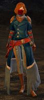 Appearance of a female bandit.