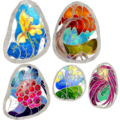 Sylvari stained glass windows from The Grove