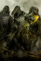 "Evil sylvari" concept art.