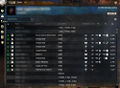 Roster tab