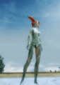 Pose performed by female Sylvari