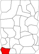 Talus Waterslide locator.svg