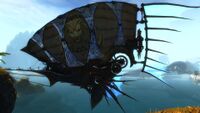 The Phoenix Dawn docked in Sanctum Harbor.