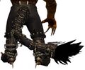 Back appearance on charr.
