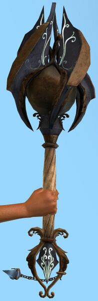 File:Cobalt Antique Flanged Mace.jpg