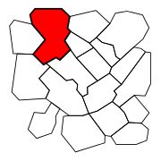 Western Transept locator.svg