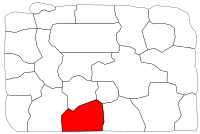 Kaluun Ravine locator.svg
