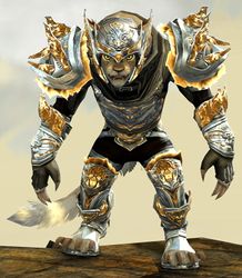 Mistforged Glorious Hero's armor (medium) charr female front.jpg