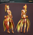 Sylvari prototype by Hai Phan.
