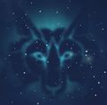 The projection of Wolf that appears over the Wolf Lodge.