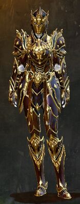Suffused Obsidian armor (heavy) human female front.jpg
