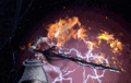 User Chieftain Alex help my sword is on lightning fire.gif