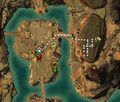 Lost Precipice: Directions to the Vault from Central Precipice Waypoint.