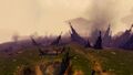 The Plains of Jarin. View of the war caused between the Sunspears and the Mordant Crescent.