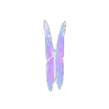 Large Mesmer butterfly animation