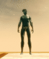 Pose performed by male Sylvari