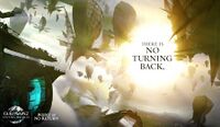Point of No Return teaser image featuring the Pact fleet.