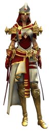 White Mantle Outfit