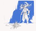 Early concept art of Deimos
