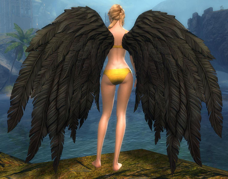 File:Black Feather Wings Backpack.jpg