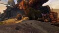 Eastern caves after the upgrade.