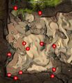 Locations in Challenger Cliffs.