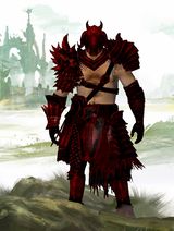 Appearance on heavy armor.