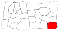Southern Mountains locator.svg