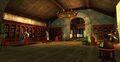 A library and sleeping quarters