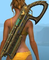 Desert King Rifle stowed.jpg