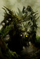 "Evil sylvari" concept art.