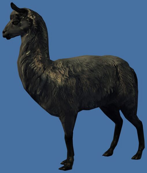 File:Mini Silver Llama.jpg