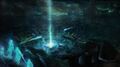 The depths of the Ascalonian Catacombs with the Foefire's Heart.