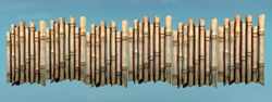 Meditative Long Bamboo Fence.jpg