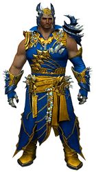 Blossoming Mist Shard armor (light) norn male front.jpg