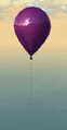 Purple balloon