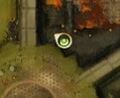 Chest 1: Flame Legion sector with Faren and the cauldron, upon the raised ledge to the south (toward the center of the Pavilion)