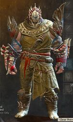 Woad armor (medium) norn male front.jpg