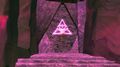 Sealed Entrance on Ember Bay depicting the Eye of Janthir.