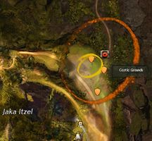 Help keep Itzel Hunters alive to defeat creatures map.jpg