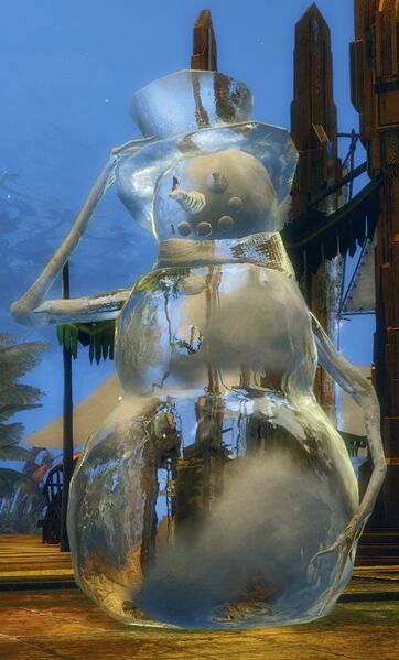 File:Snowman Ice Sculpture activated.jpg