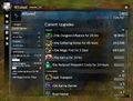 Upgrades tab