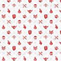 Wrapping paper's pattern.