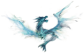 A render of a Mists-echo of Glint.